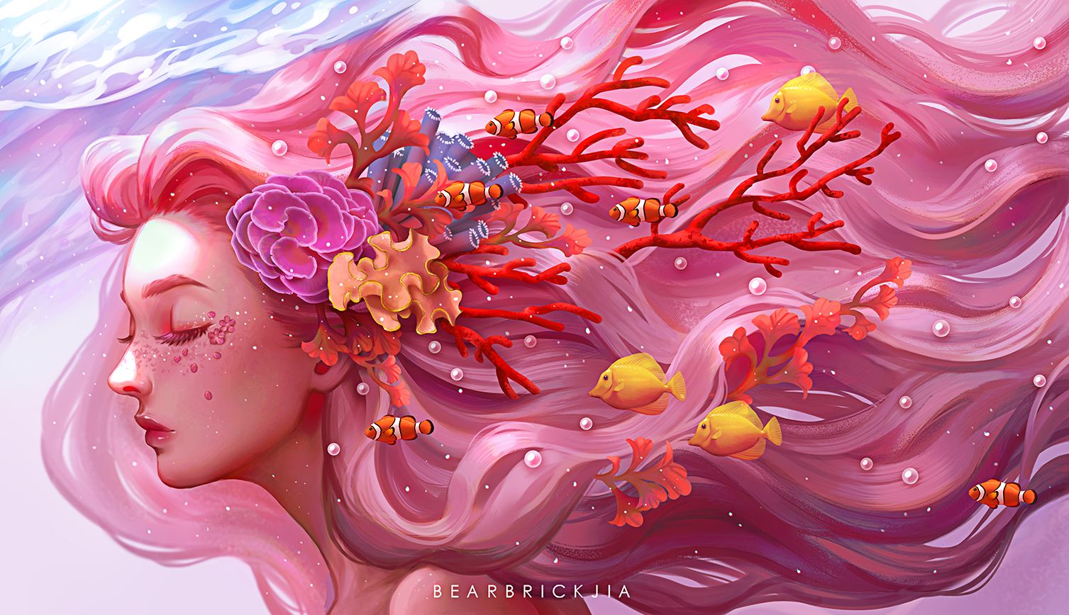 Design Your Own Fantasy Portrait: Learn with Karmen Loh by Karmen Loh (Bearbrickjia)