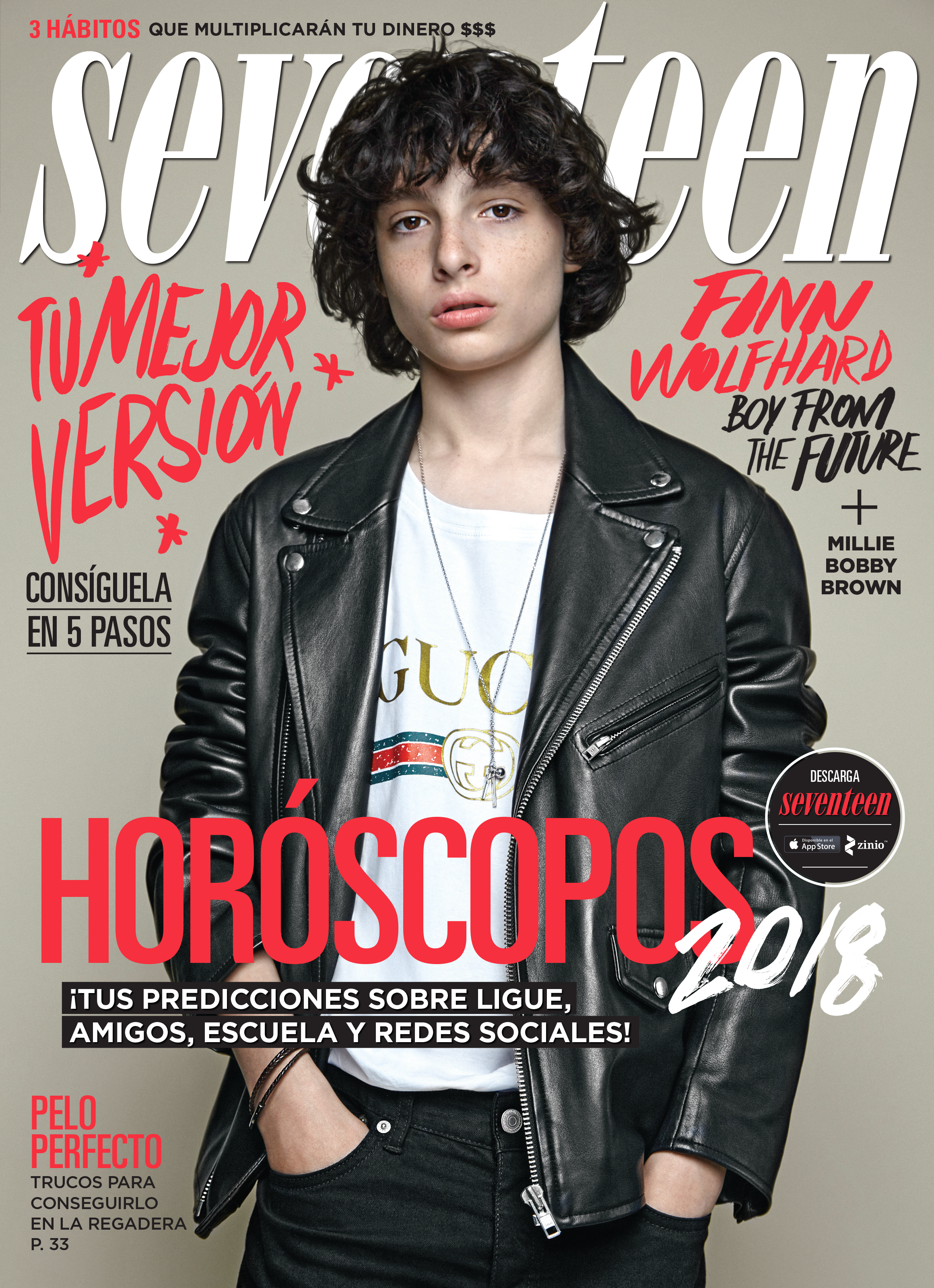 Finn Wolfhard x Seventeen Mexico | Domestika