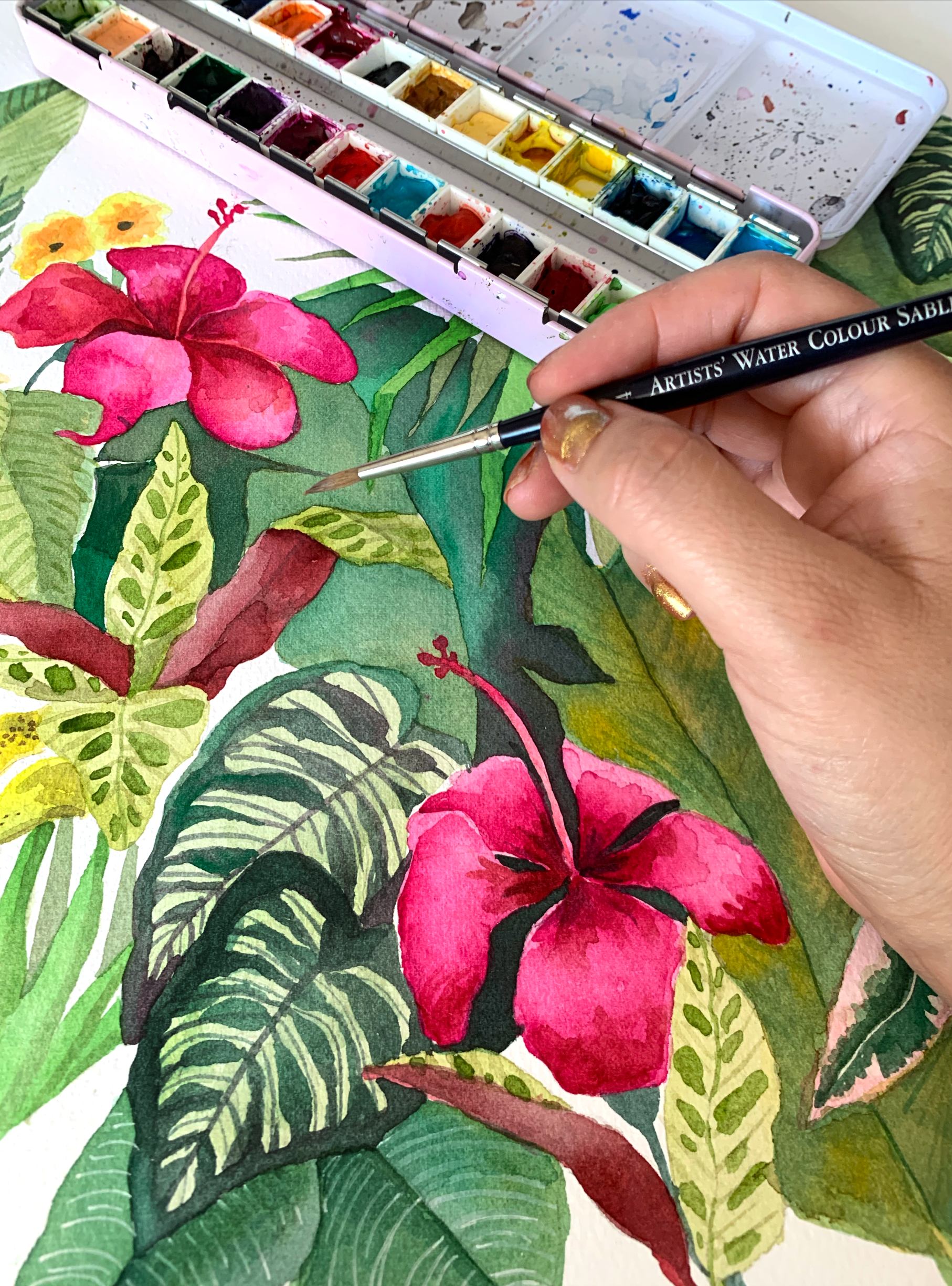 Master Botanical Watercolor: Paulina Maciel's Course by Paulina Maciel · Canela