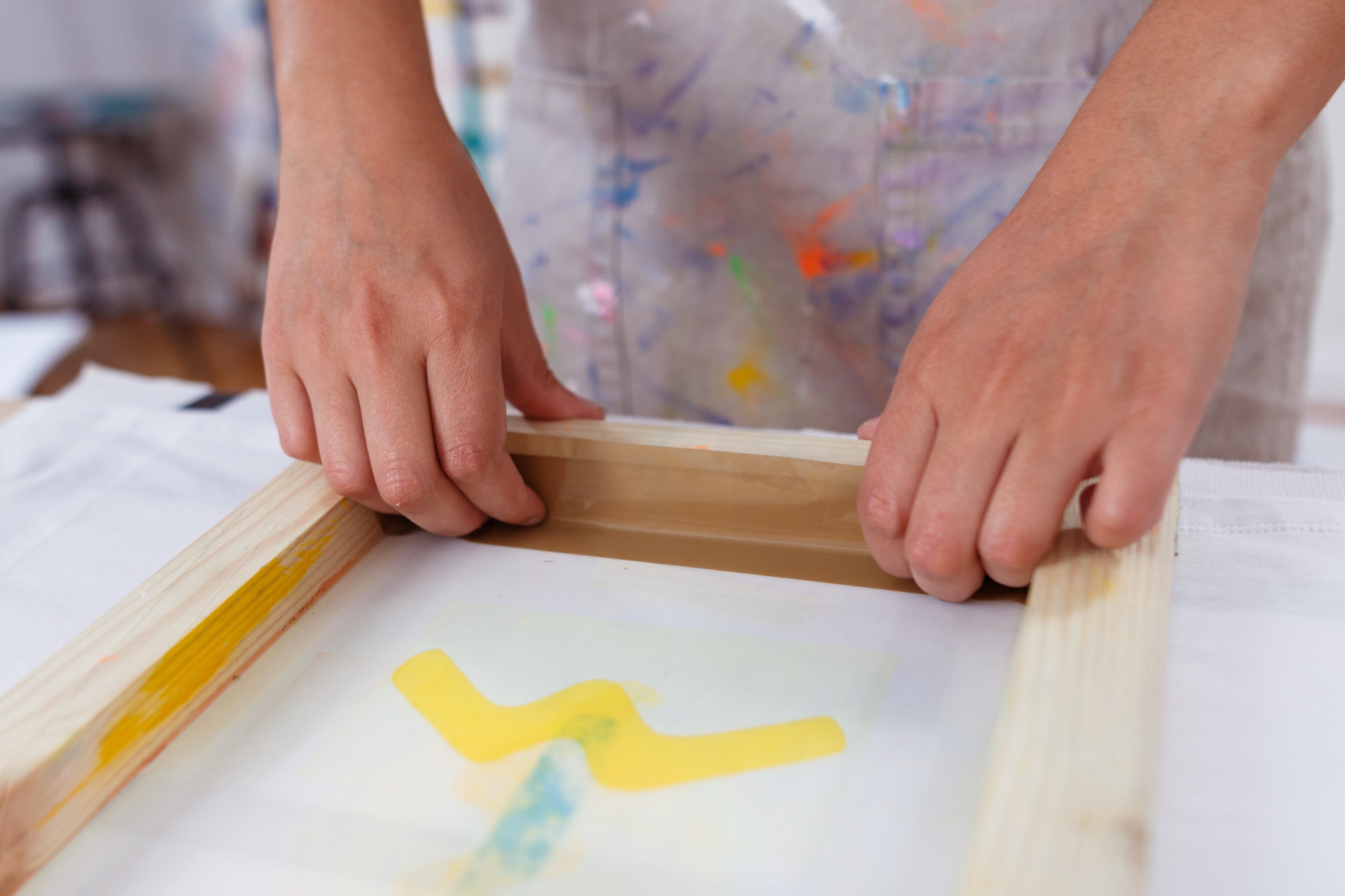 Stencils Como Estampar En Tela Casero Hoja De Patrón De Plantilla - Main Image