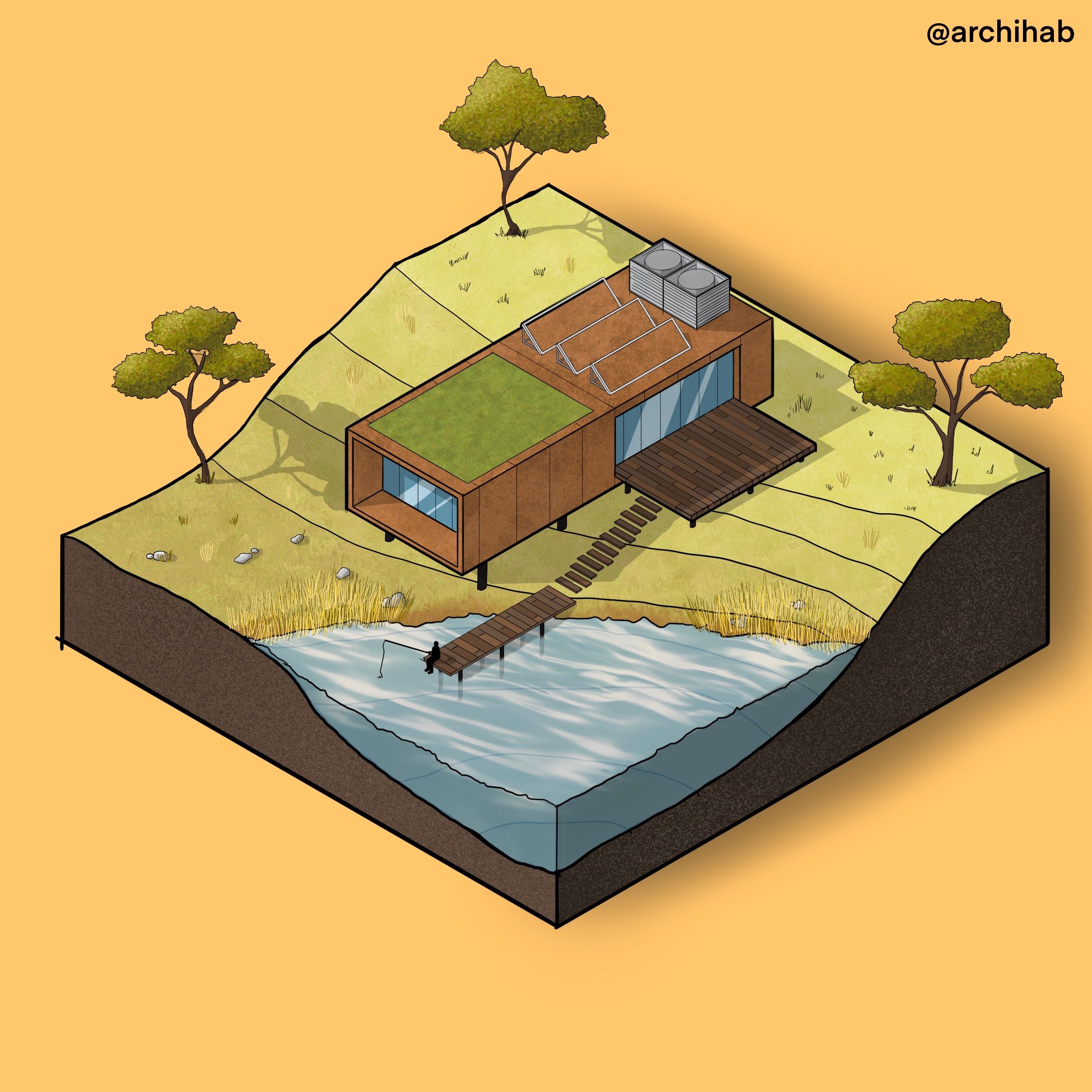 2. Master Architectural Illustration: Ehab Alhariri's Course