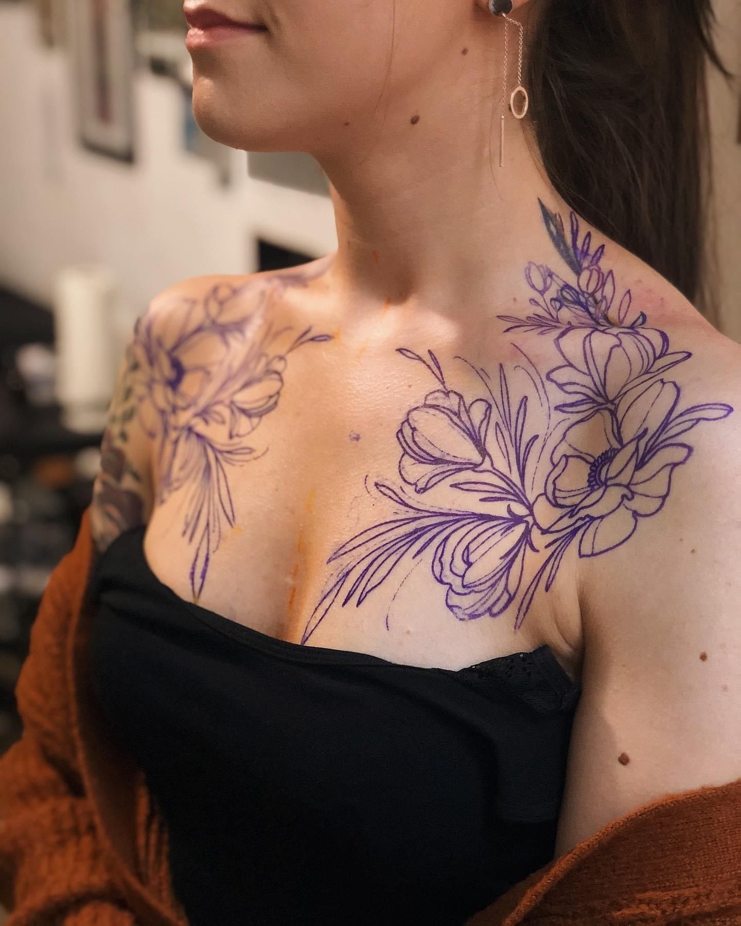 Step-by-Step Botanical Tattoo Design: Jen Tonic by Jen Tonic