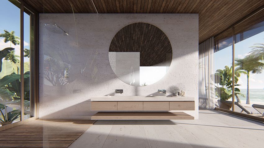 Express Architecture Through Photoshop: María José's Techniques by María José Cilveti Espinoza