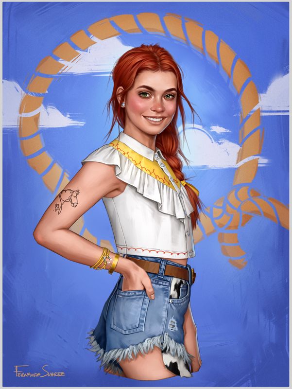 Step-by-Step Digital Painting: Fernanda Suarez by Fernanda Suarez
