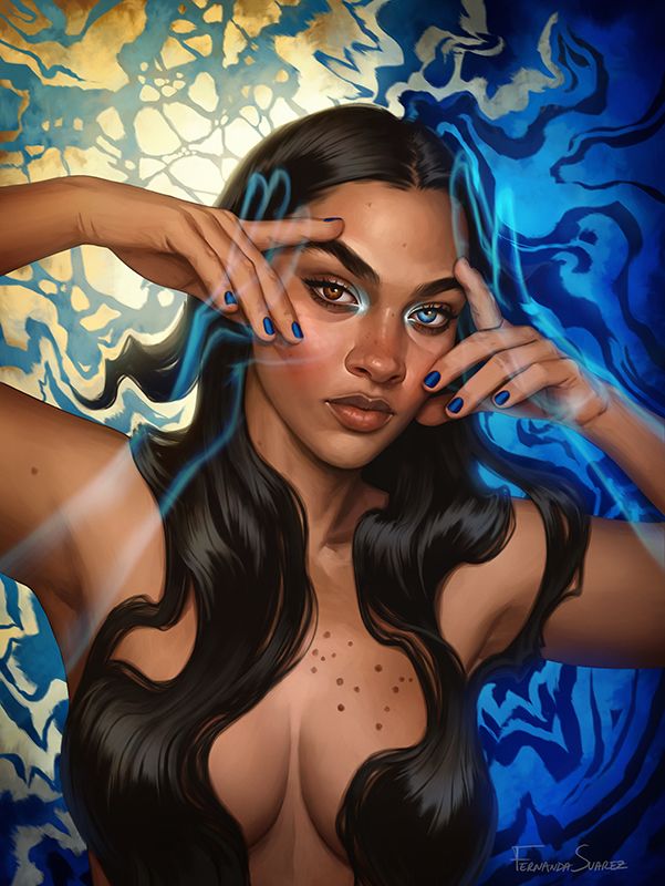 Step-by-Step Digital Painting: Fernanda Suarez by Fernanda Suarez