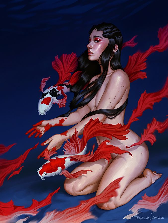 From Sketch to Screen: Learn Character Painting with Fernanda Suarez by Fernanda Suarez