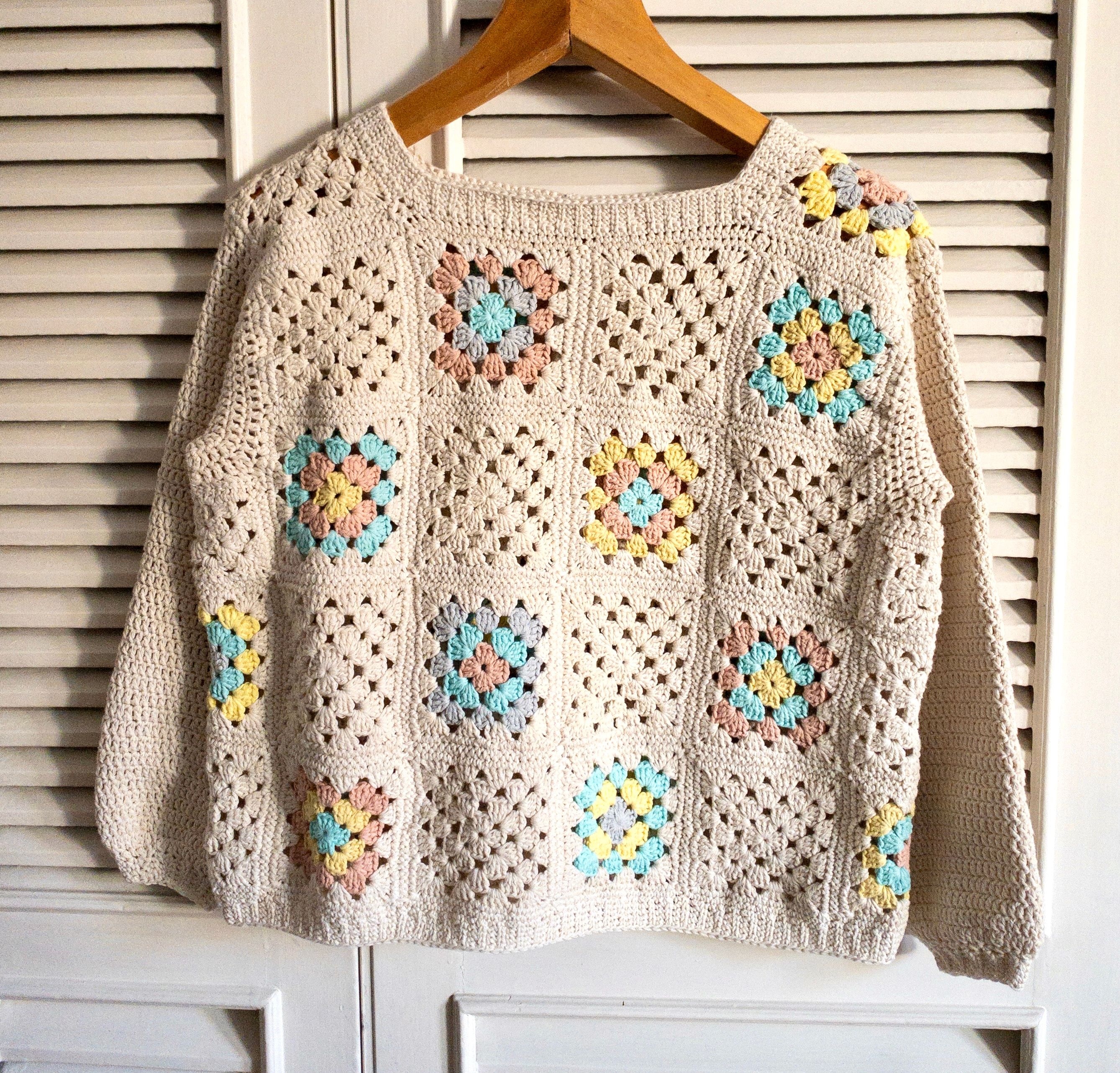 Mi proyecto del curso: Grannies de crochet: haz tu propio suéter - Main Image