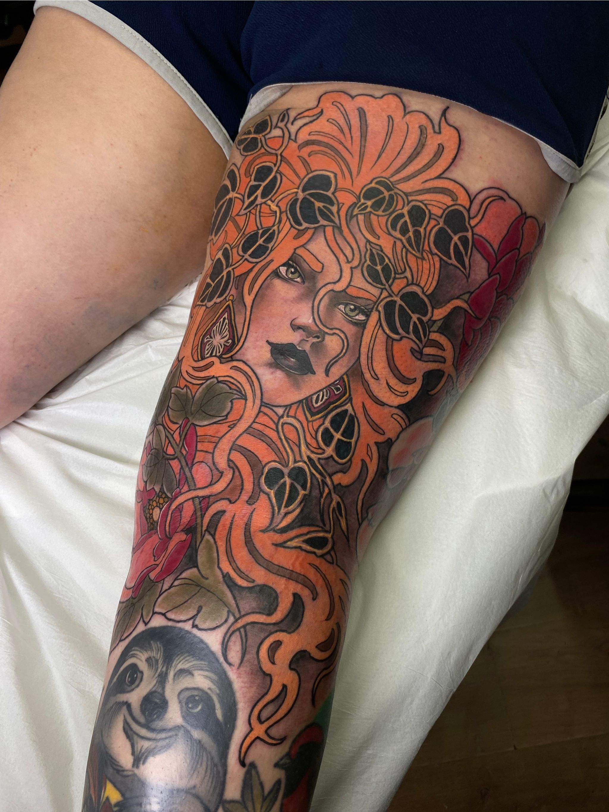 Step-by-Step Neotraditional Tattooing: Monique Peres by Monique Peres