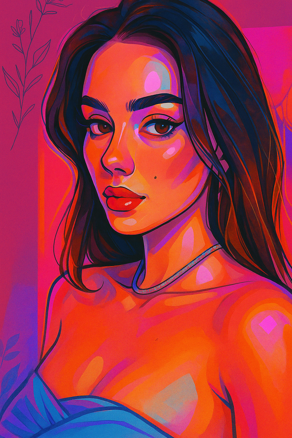 8. Add Detail With 58 Free Mini Procreate Brush Set Styles