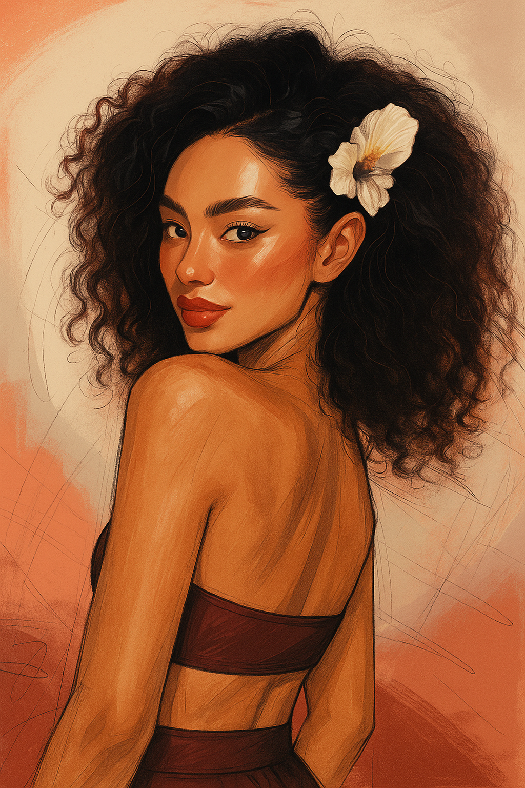 6. Free 231 Procreate Brushes To Paint Lifelike Hair Easily