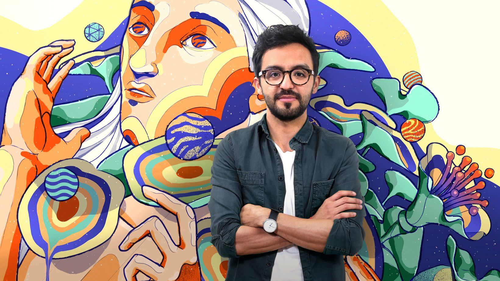 Ilustração digital com Illustrator e Photoshop