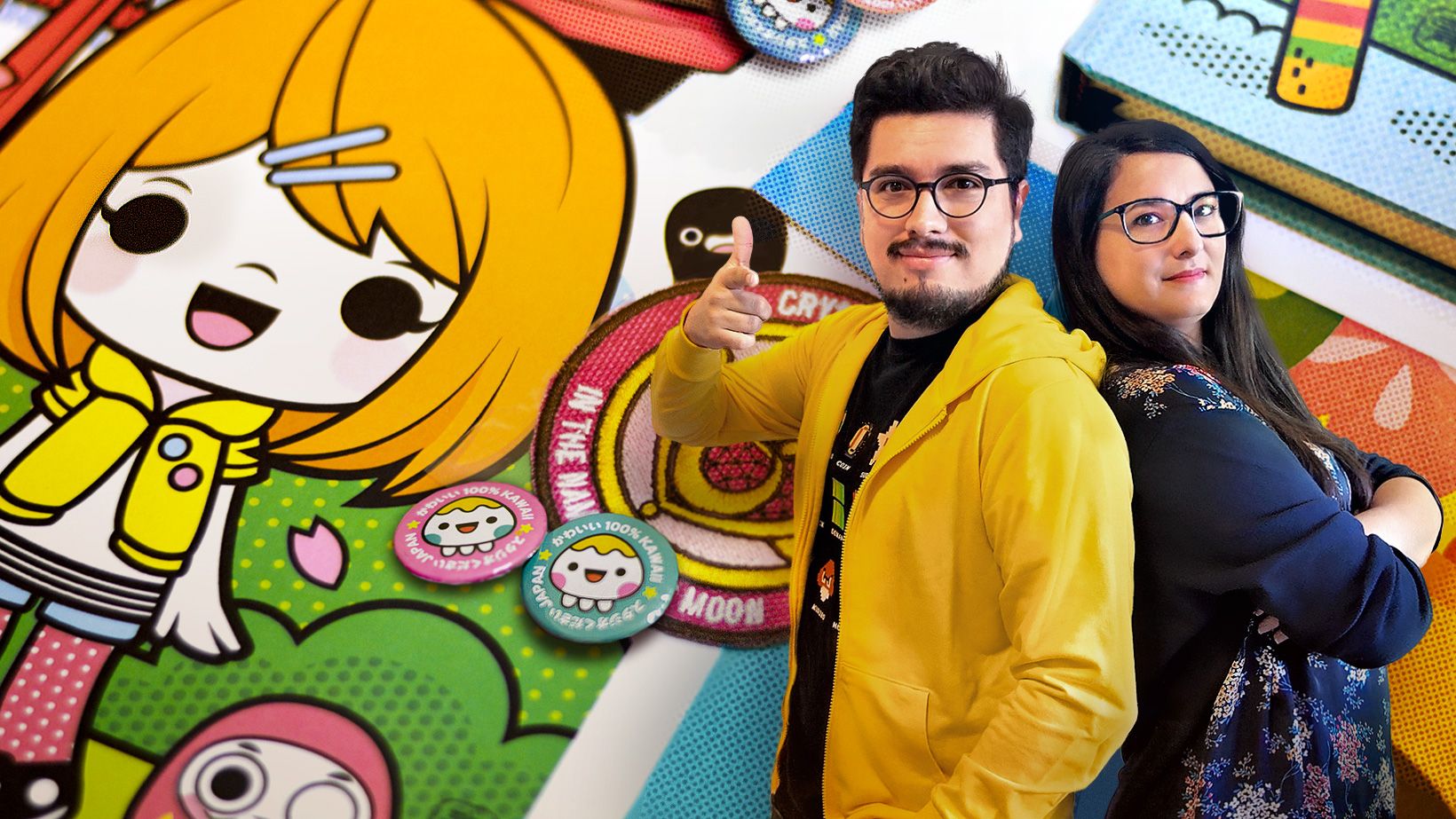 Diseño de personajes estilo kawaii