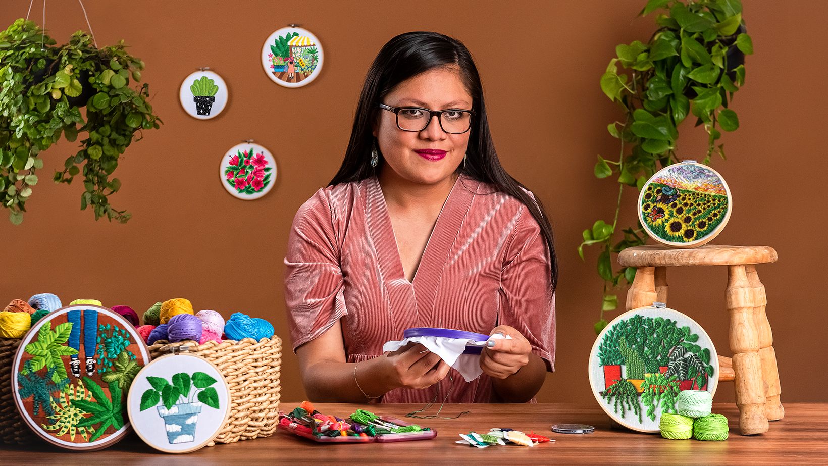 Introduction to Botanical Embroidery