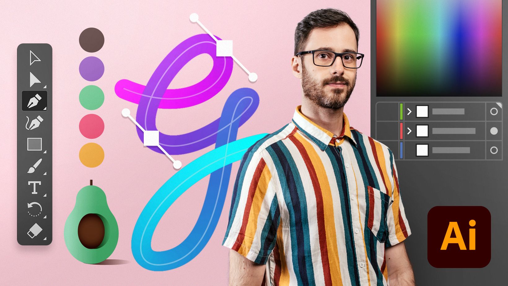 Adobe Illustrator: diseño gráfico para principiantes