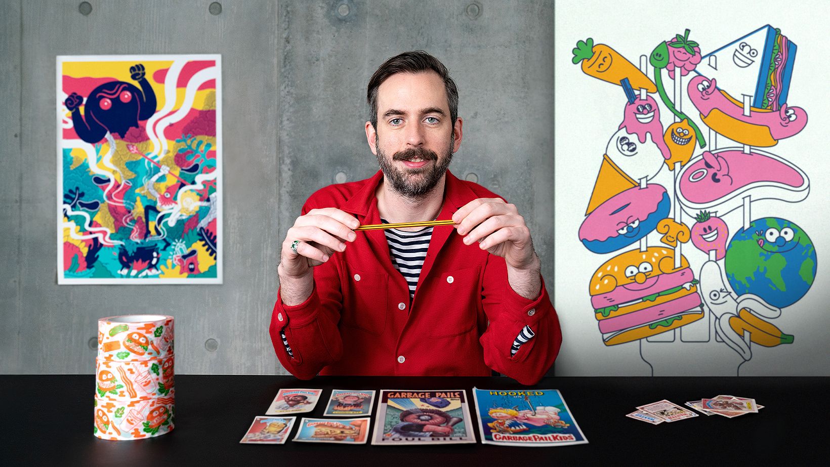 Character design creativo per prodotti