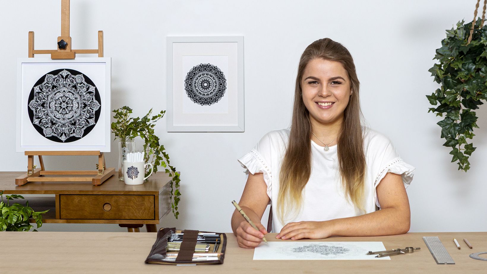 El arte de dibujar mandalas: crea patrones geométricos