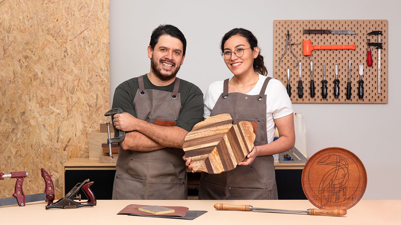 Carpintería básica: crea piezas combinando maderas