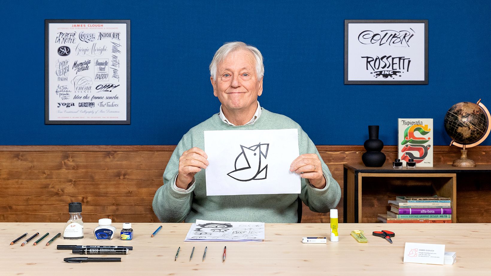 Monogramm-Gestaltung mit Initialen