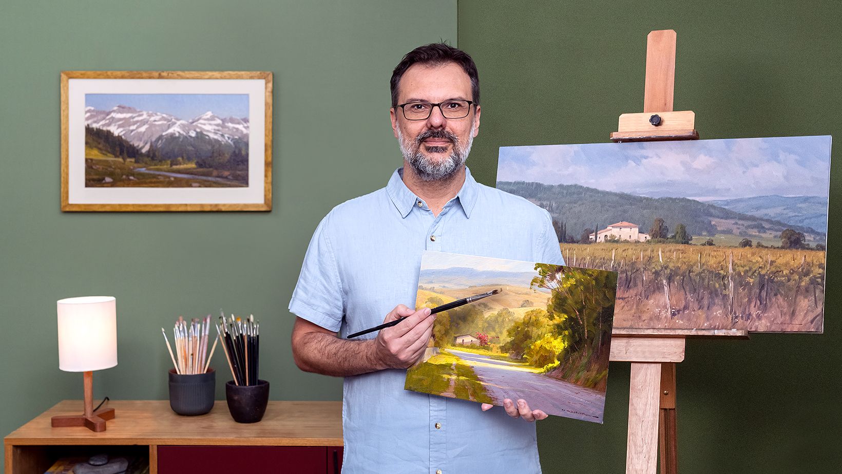 Pintura al óleo de paisajes: explora la luz