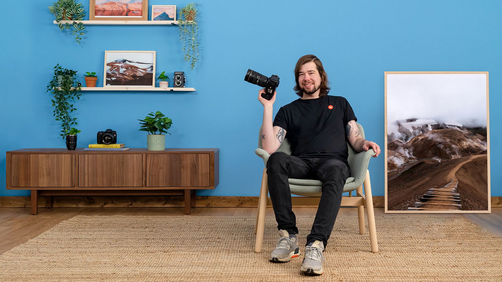 Photographie moderne de paysages