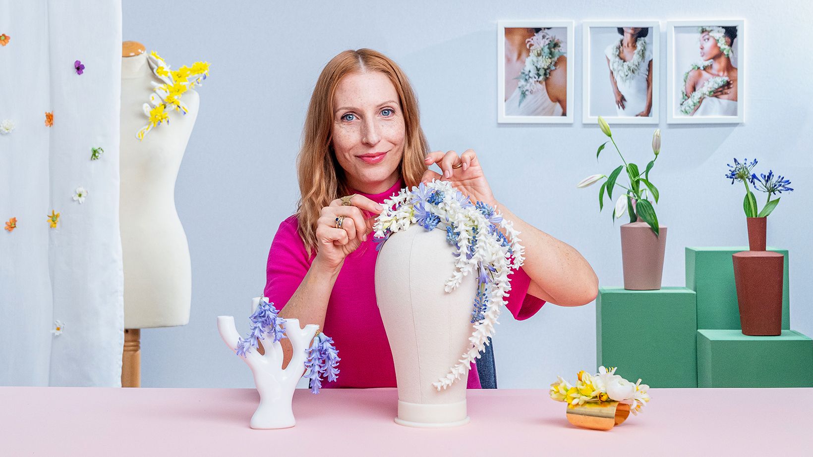 Bisutería floral: crea accesorios con flores frescas
