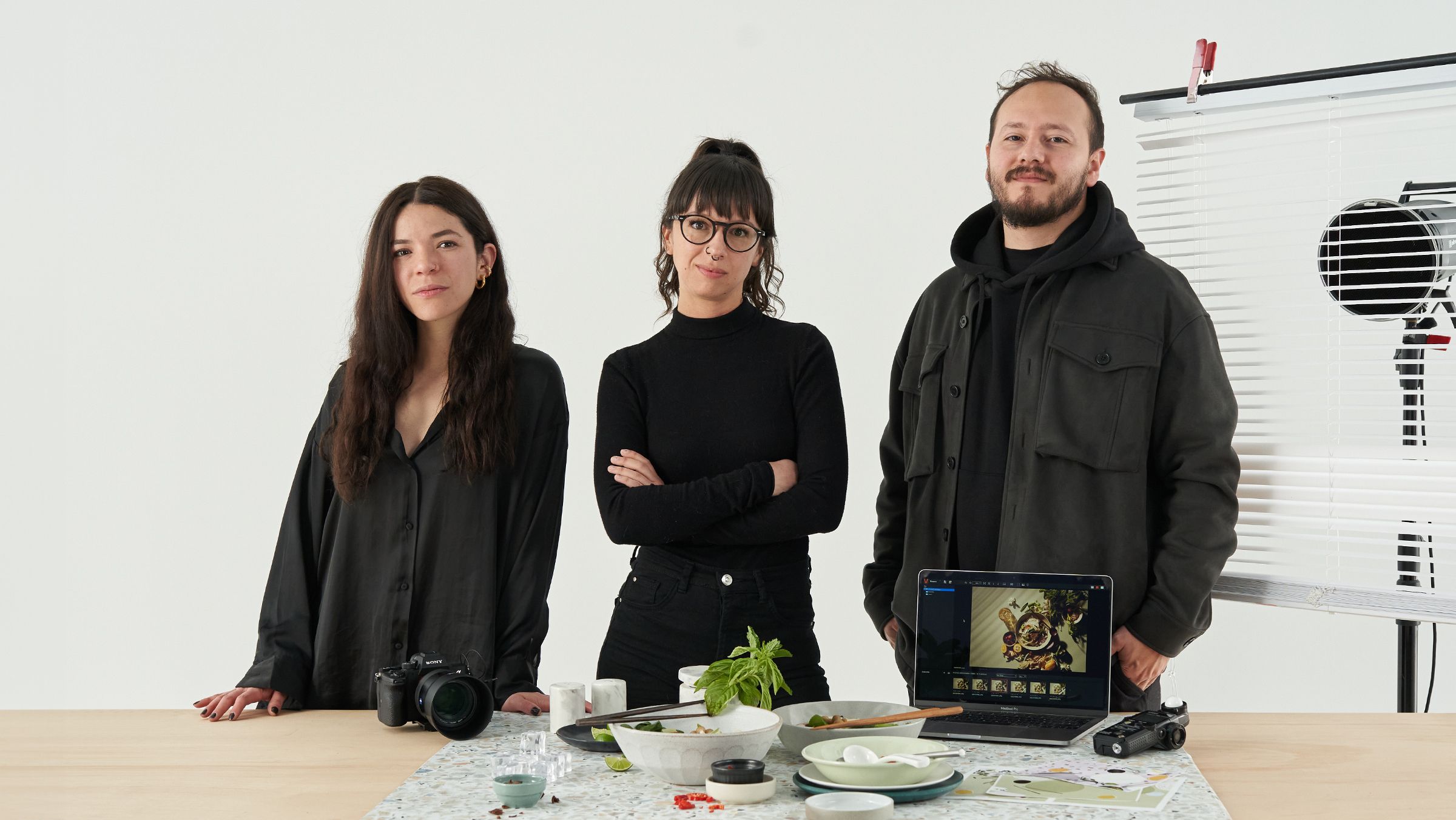 Fotografía de alimentos en plano cenital