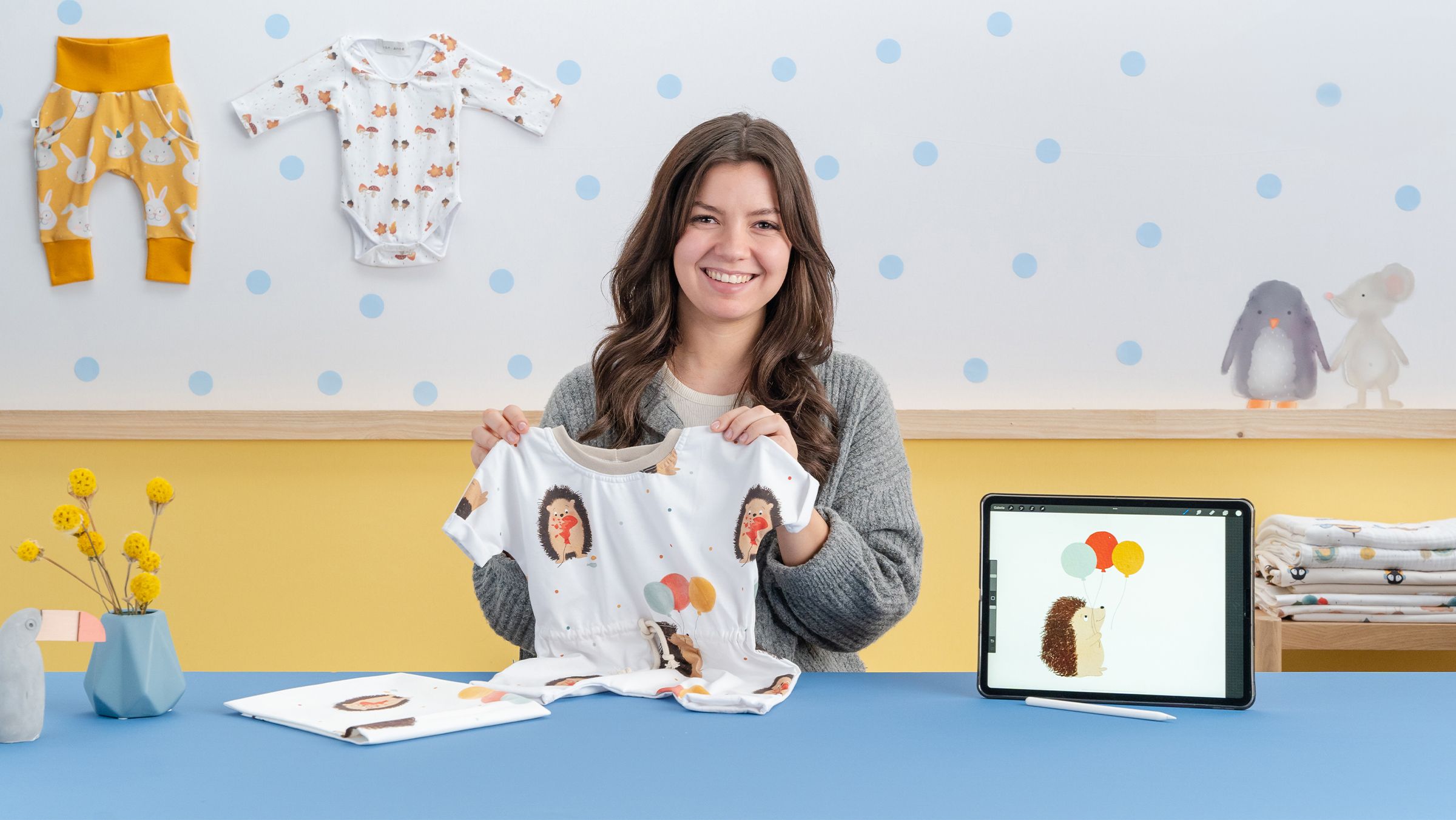 Diseño textil para moda infantil