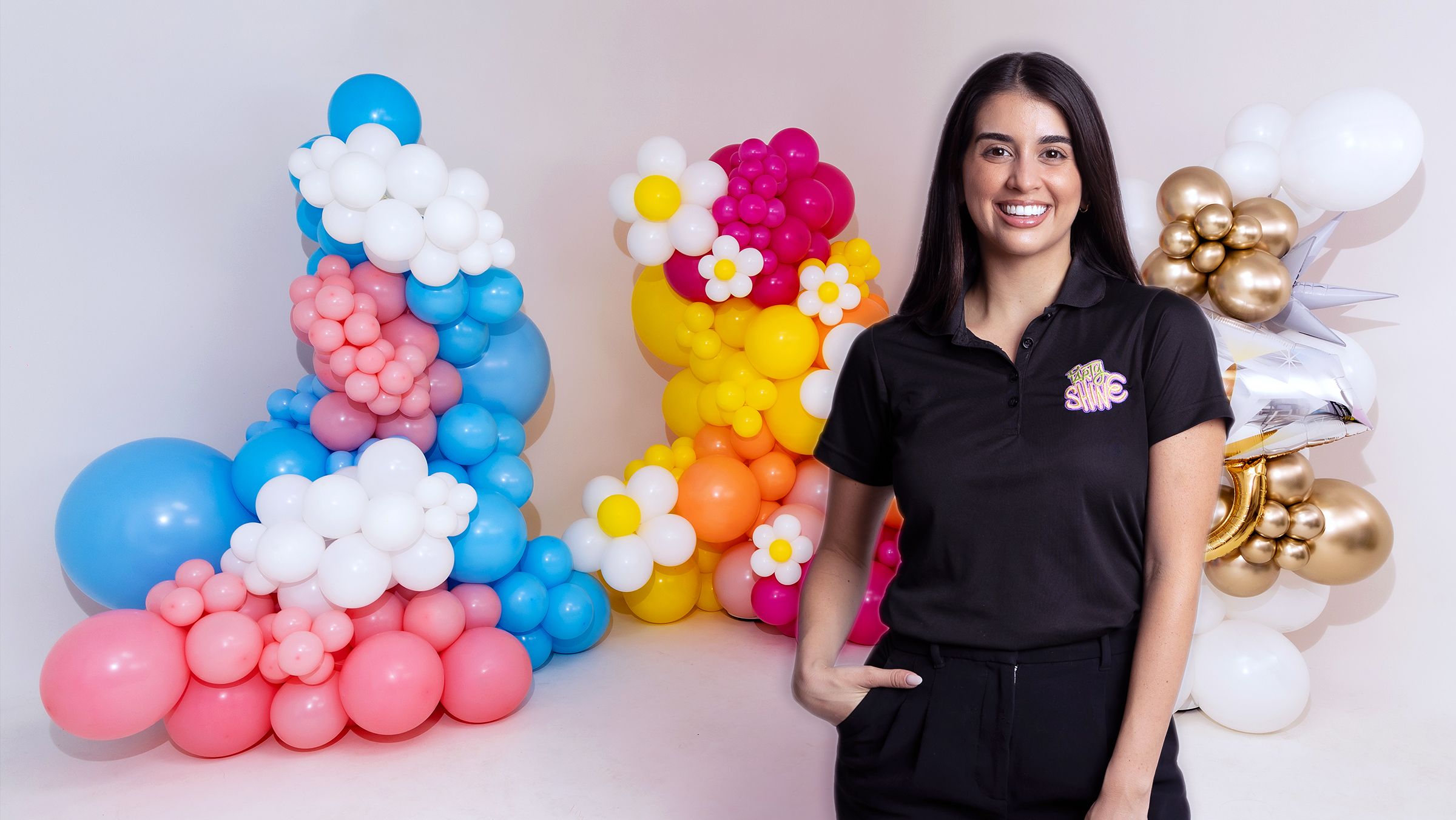 Crea impresionantes guirnaldas de globos para decorar eventos