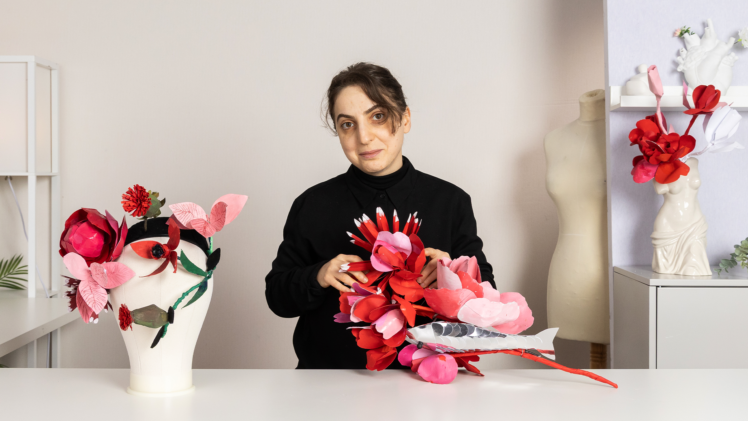 Artful Hats: Crafting Surreal Headpieces for Performance and Design