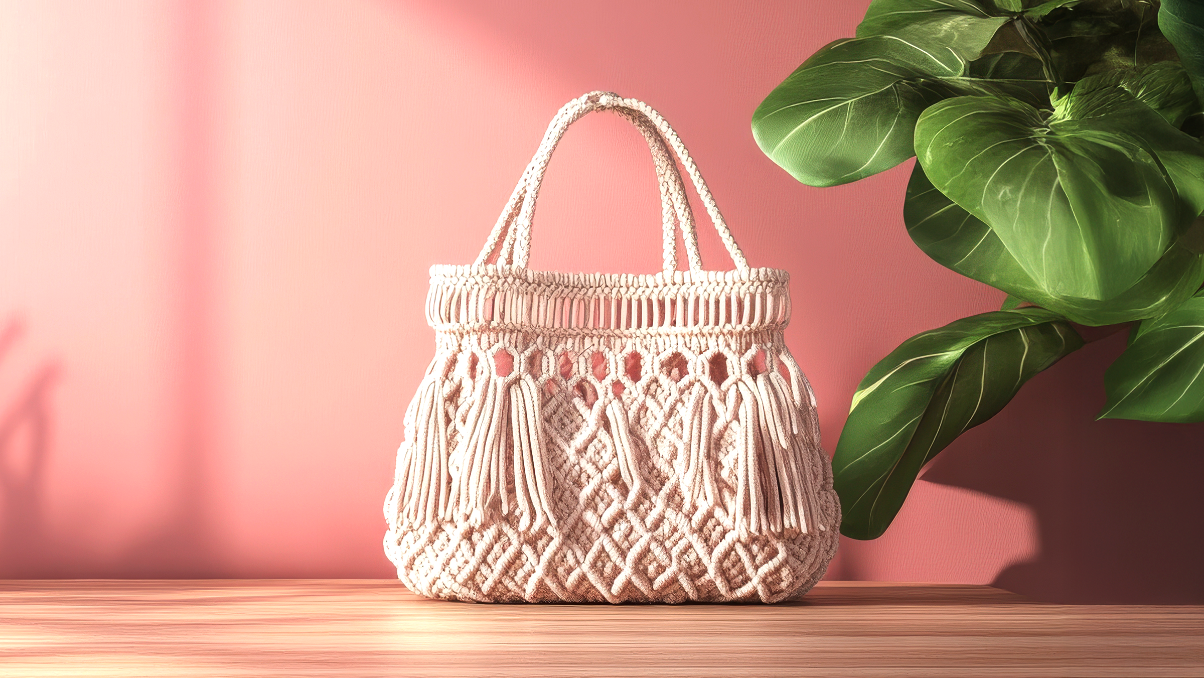Curso guiado: Crie sacolas exclusivas com macramé