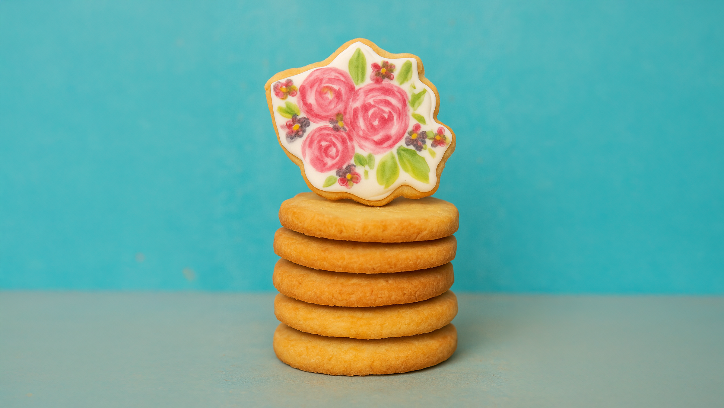 Begeleide cursus: Verfraai uw koekjes met de magie van waterverf