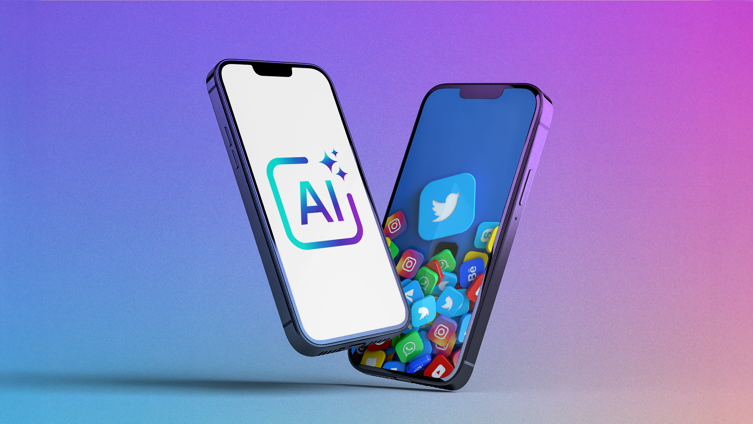 Crie um pacote de mídia social com inteligência artificial