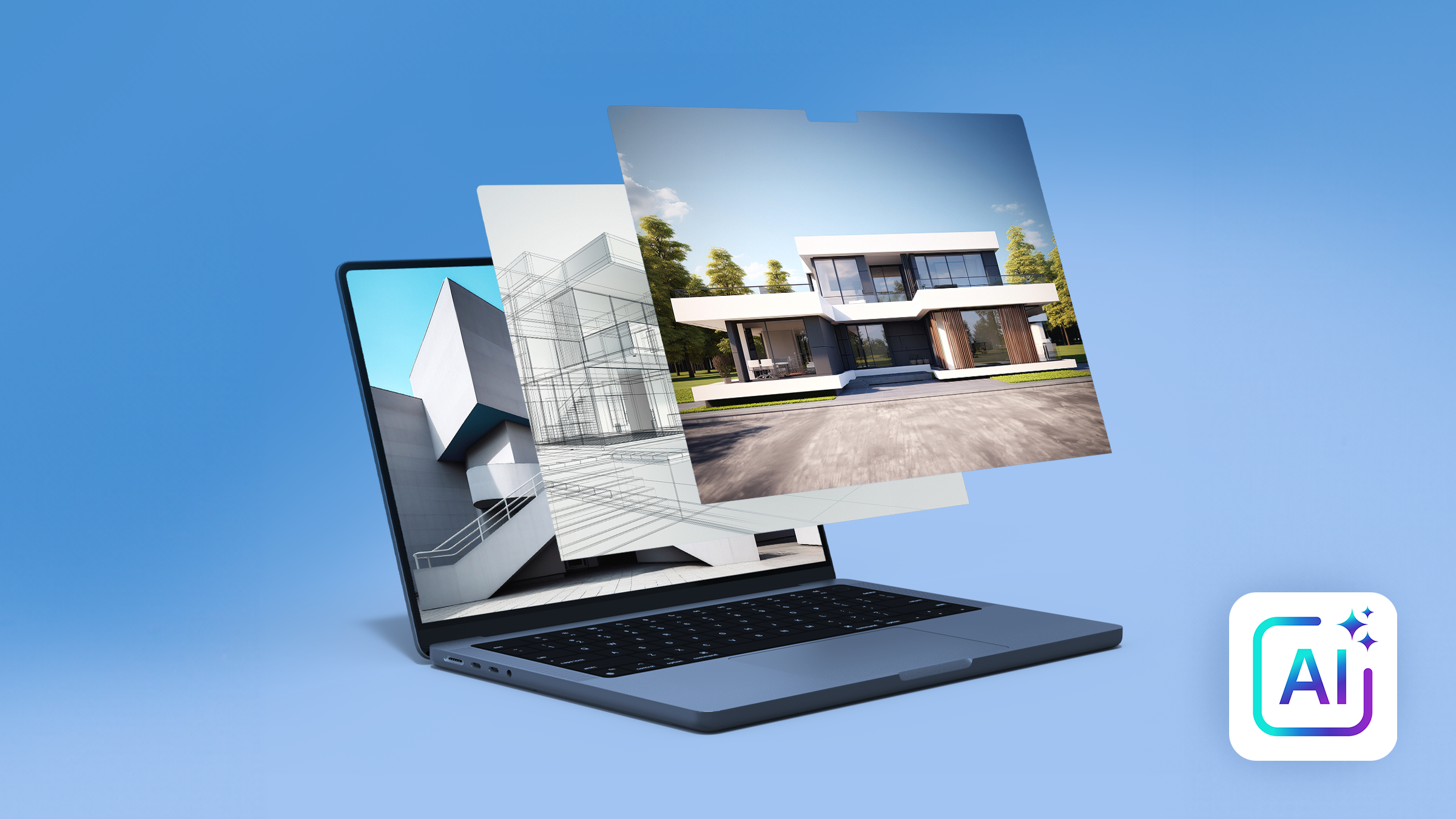 Winnende architectuurportfolio's ontwerpen met AI