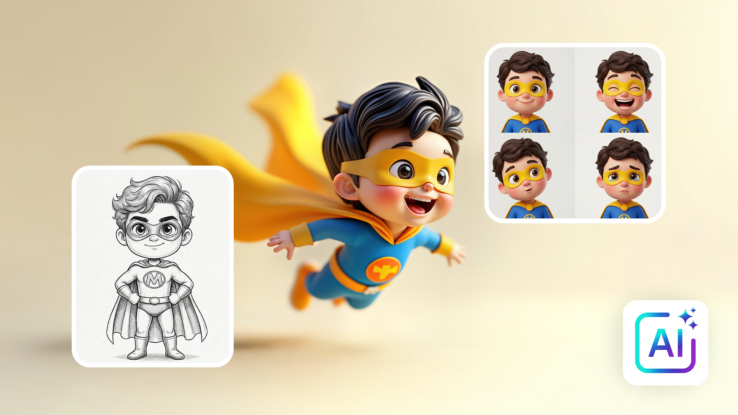 From Sketch to Cartoon: Create Animated Characters with AI