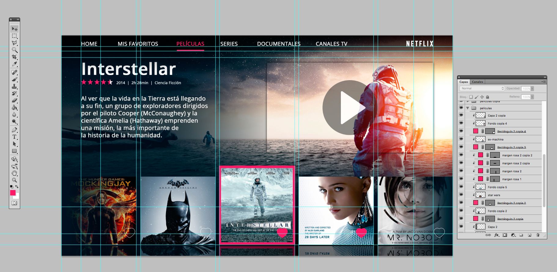 Smart TV UI/UX | Domestika