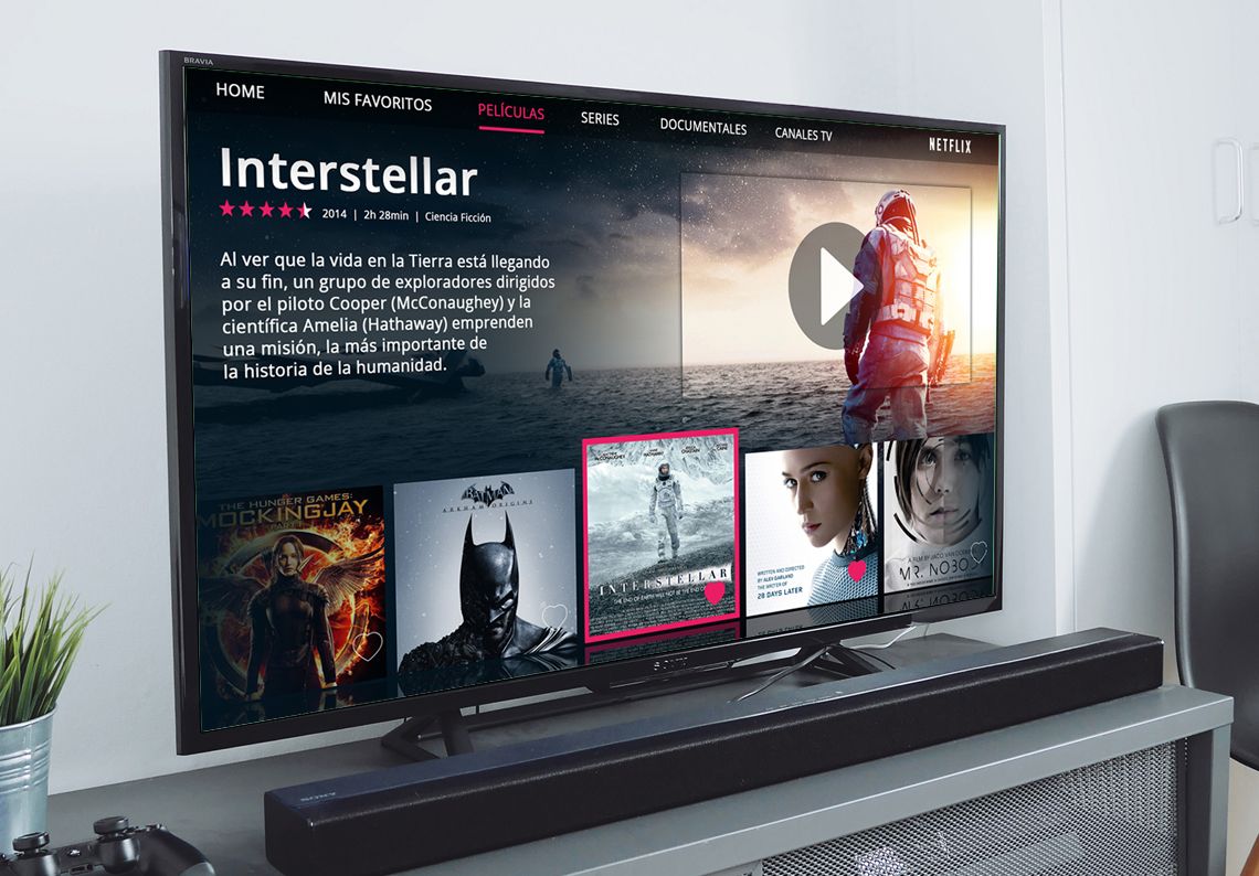 Smart TV UI/UX | Domestika