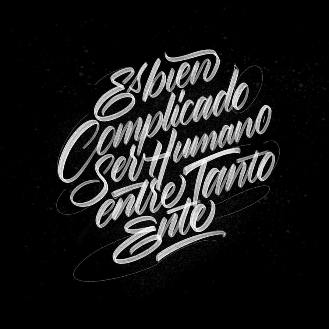 Las texturas y pinceles para lettering de Daniel Hosoya | Domestika