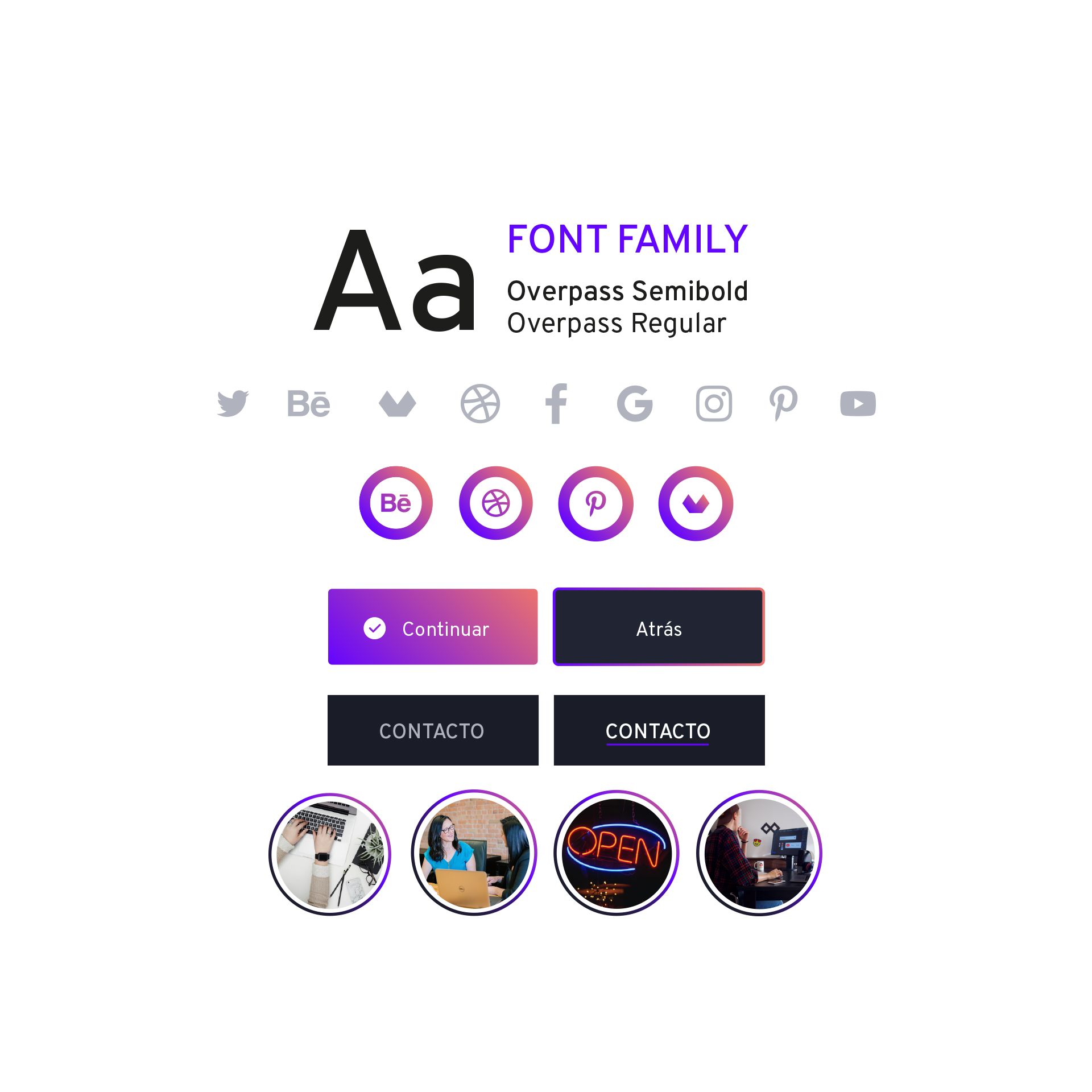 Conception UX/UI d'Offf Barcelona | Domestika