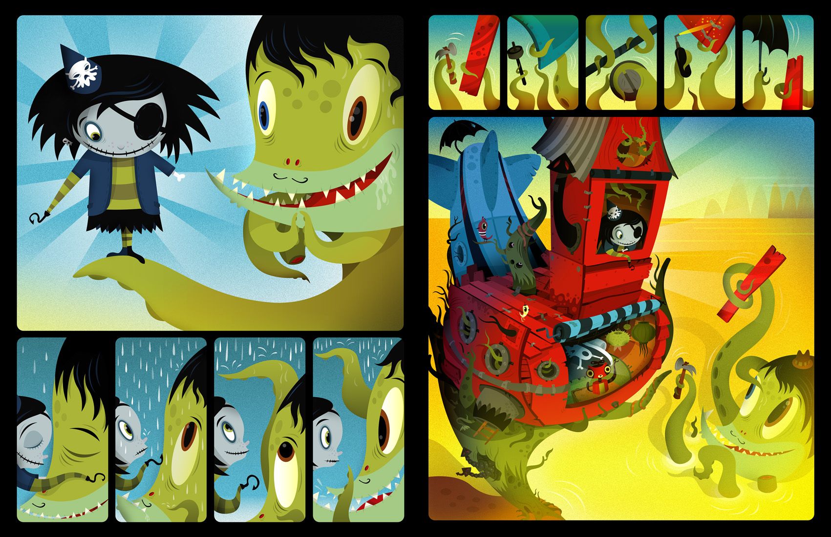 Scarygirl - Graphic Novel | Domestika