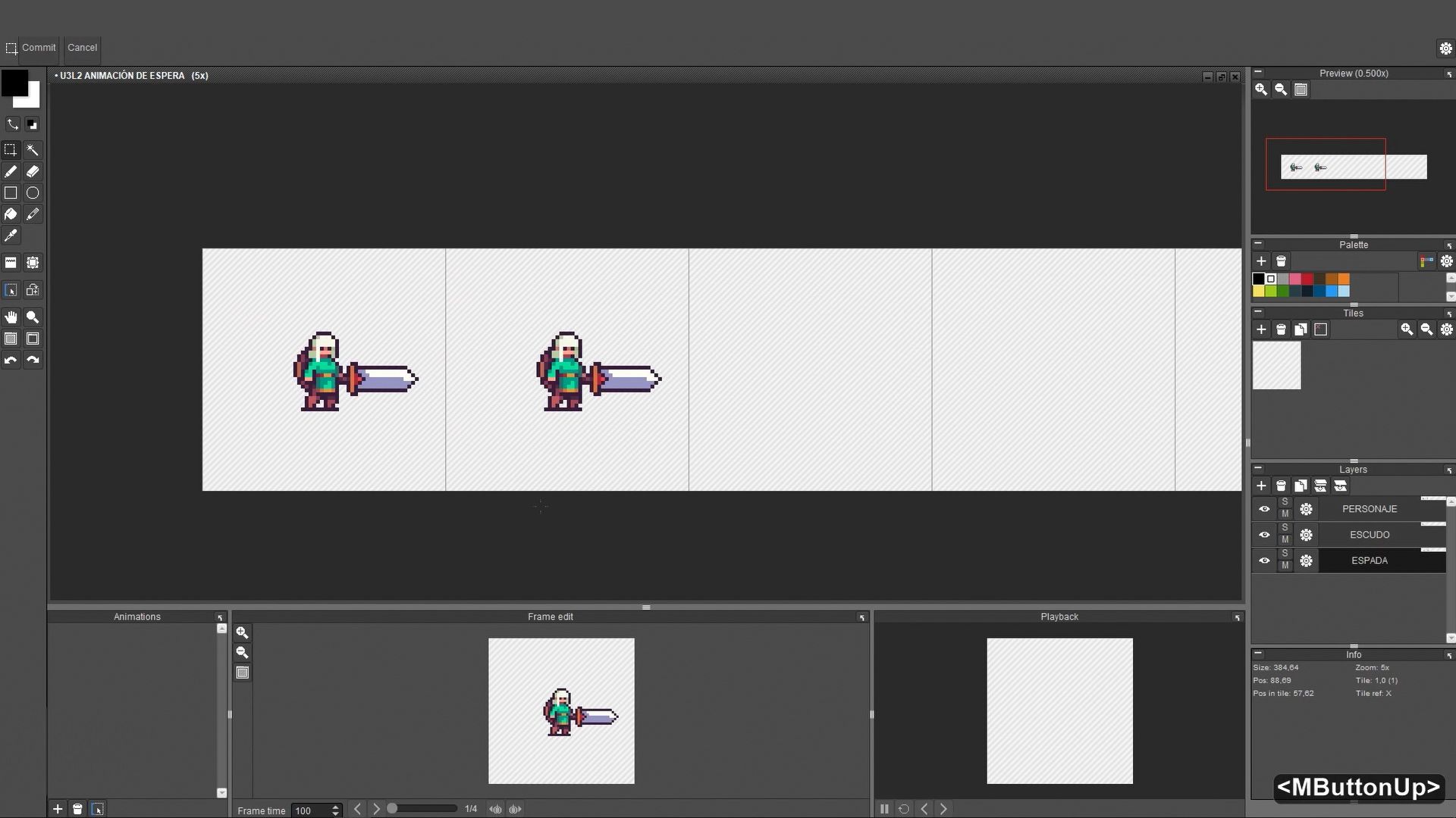 Pyxel Edit Tutorial: How to Create an Idle Animation | Domestika