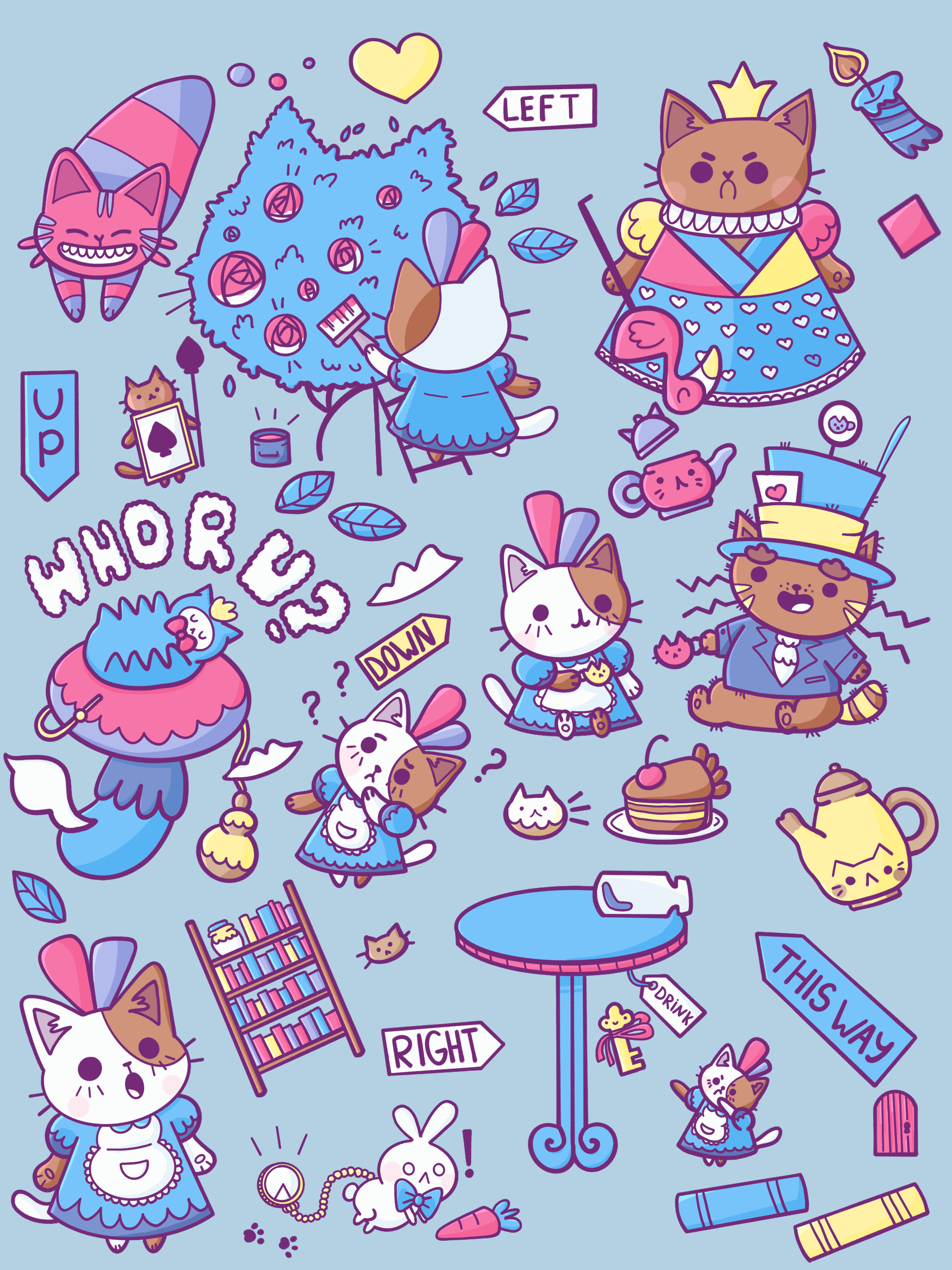 My project in Kawaii-Style Story Illustration course | Domestika