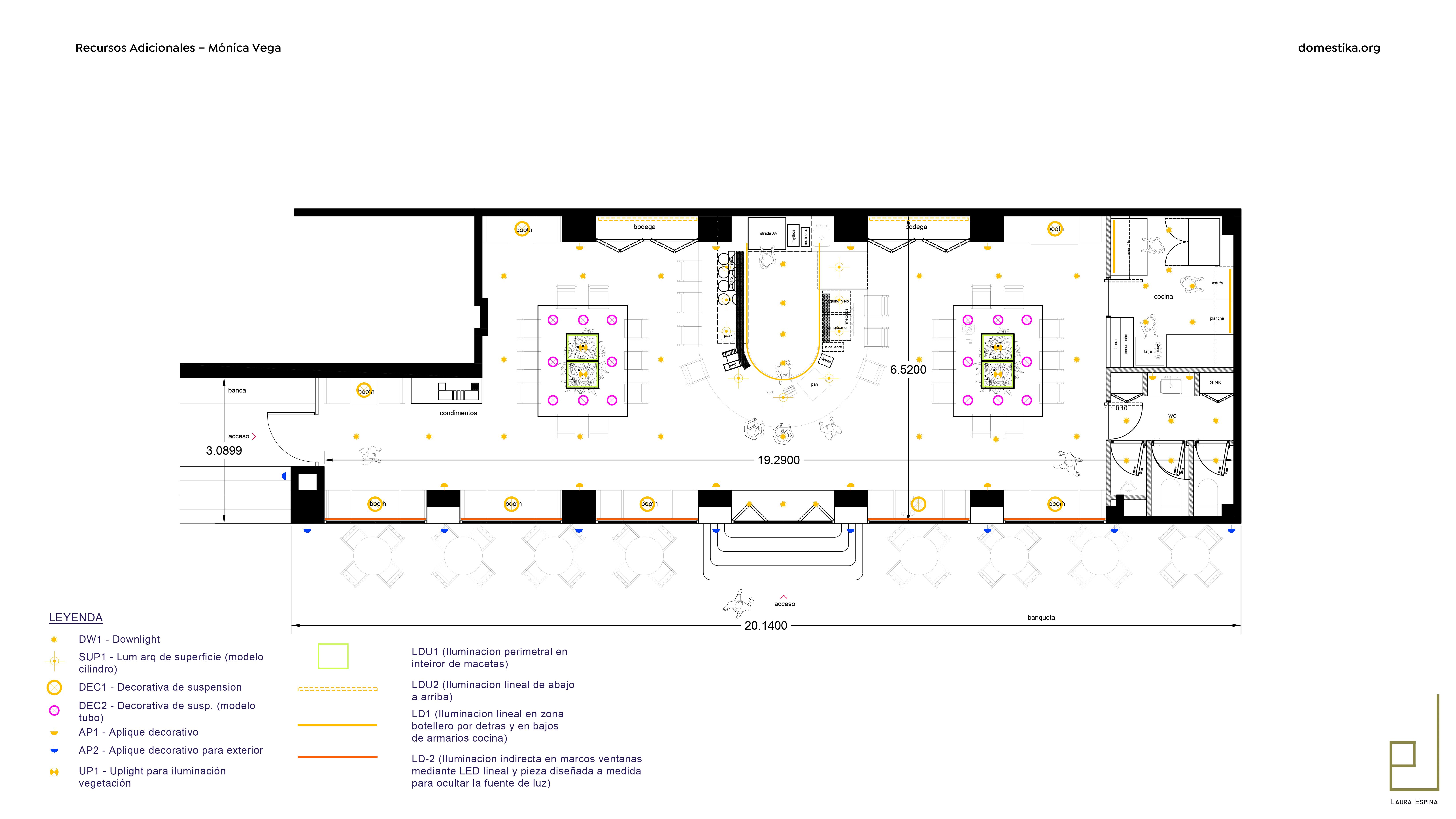 Mi proyecto del curso: Diseño de iluminación para espacios interiores ...