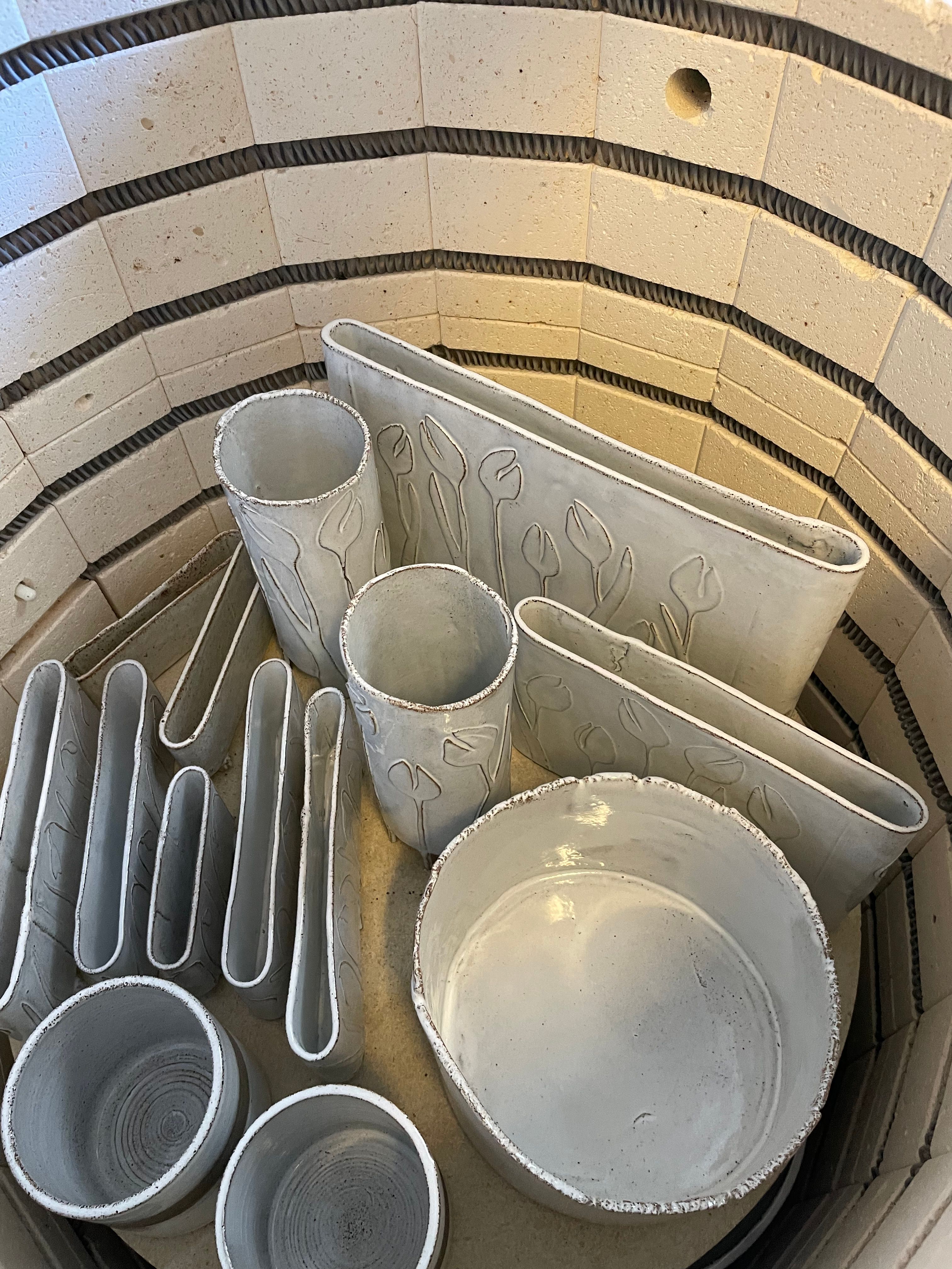 My project for course: Stamp Making for Textured Pottery | Domestika