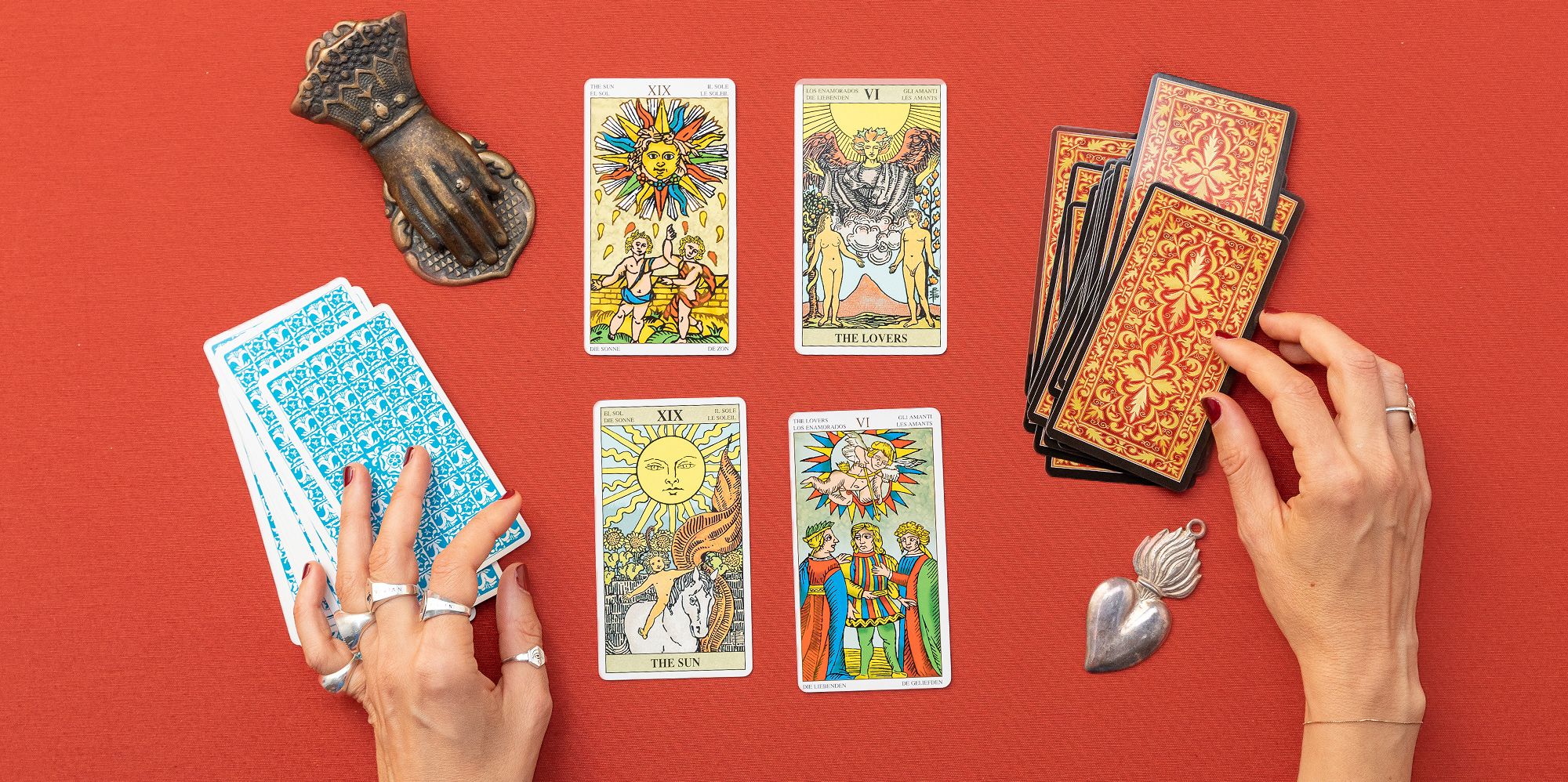 Descarga gratis: reverso de las cartas del tarot | Domestika