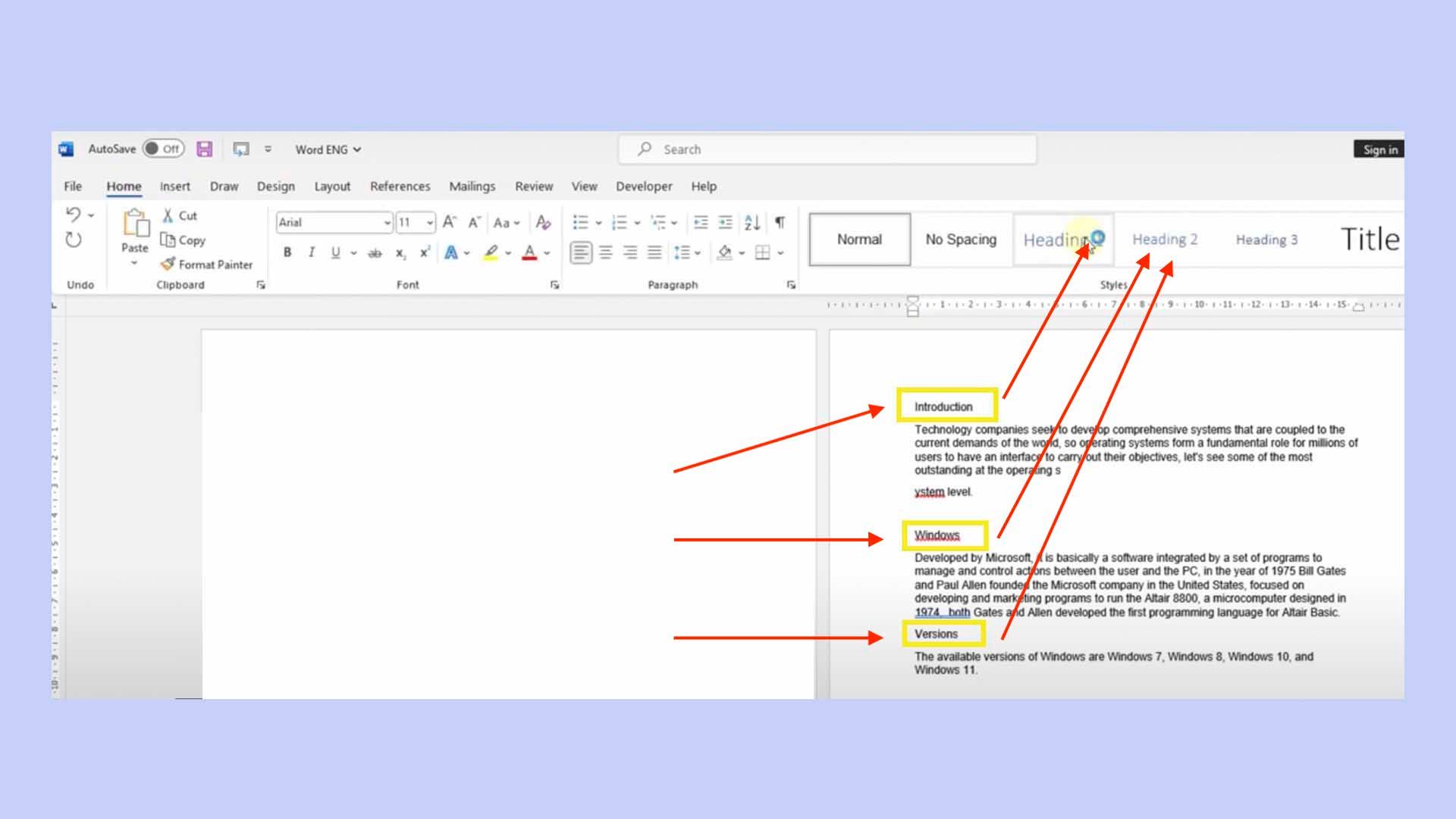 How to make an automatic index in word step by step domestika
