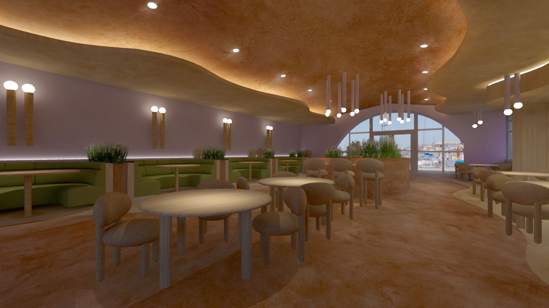 Diseño de interiores para restaurantes | Domestika