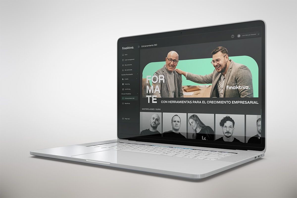 Diseño UX/UI – Plataforma digital financiera responsive | Domestika