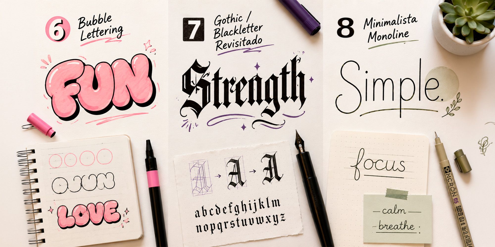 The 10 Most Searched-For Lettering Styles in 2026 (with Examples and ...