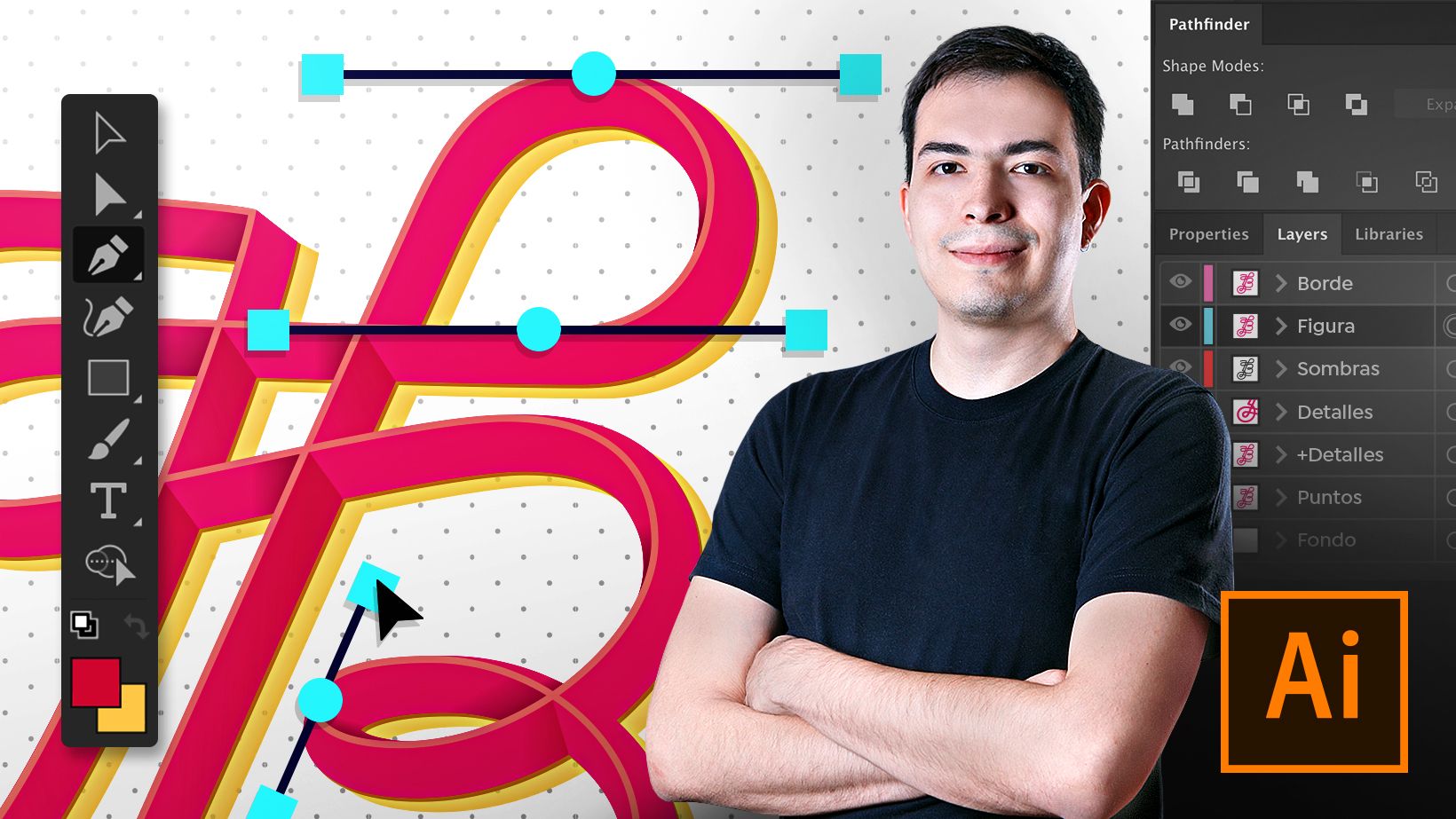 Online Course - Adobe Illustrator for Typography, Lettering and ...