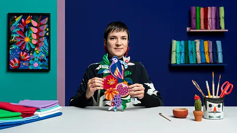 Layered Illustration with Felt